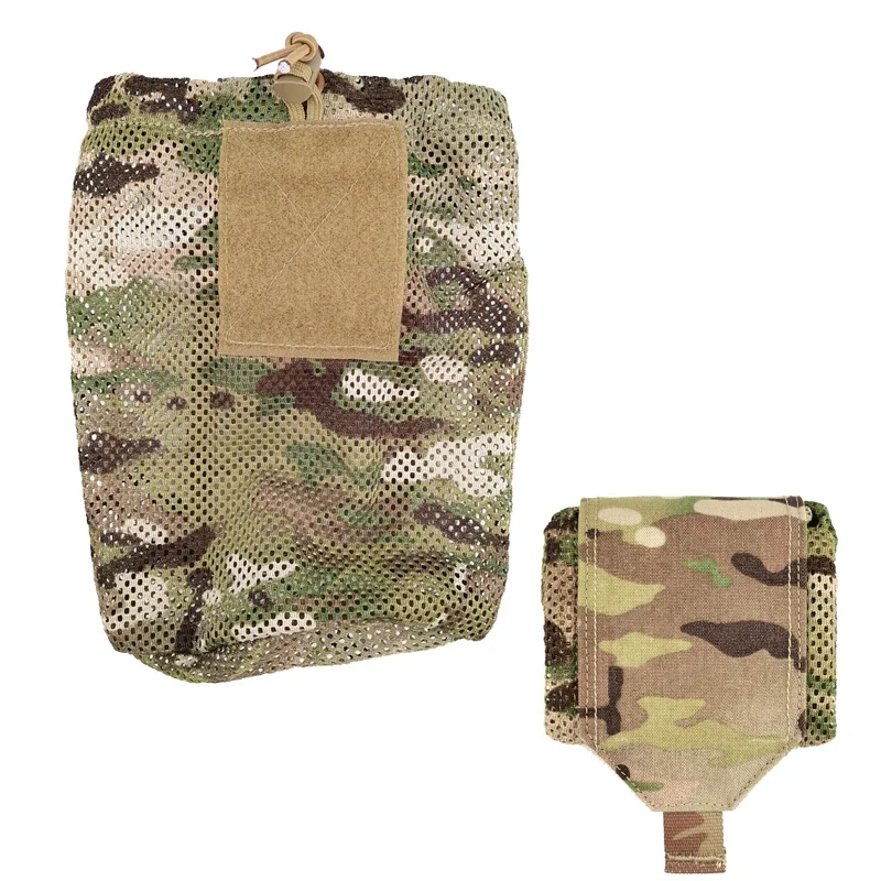 Outdoor Hunting Magazines - Taktyczna Siatkowa Kieszeń Zrzutowa Mini Składana