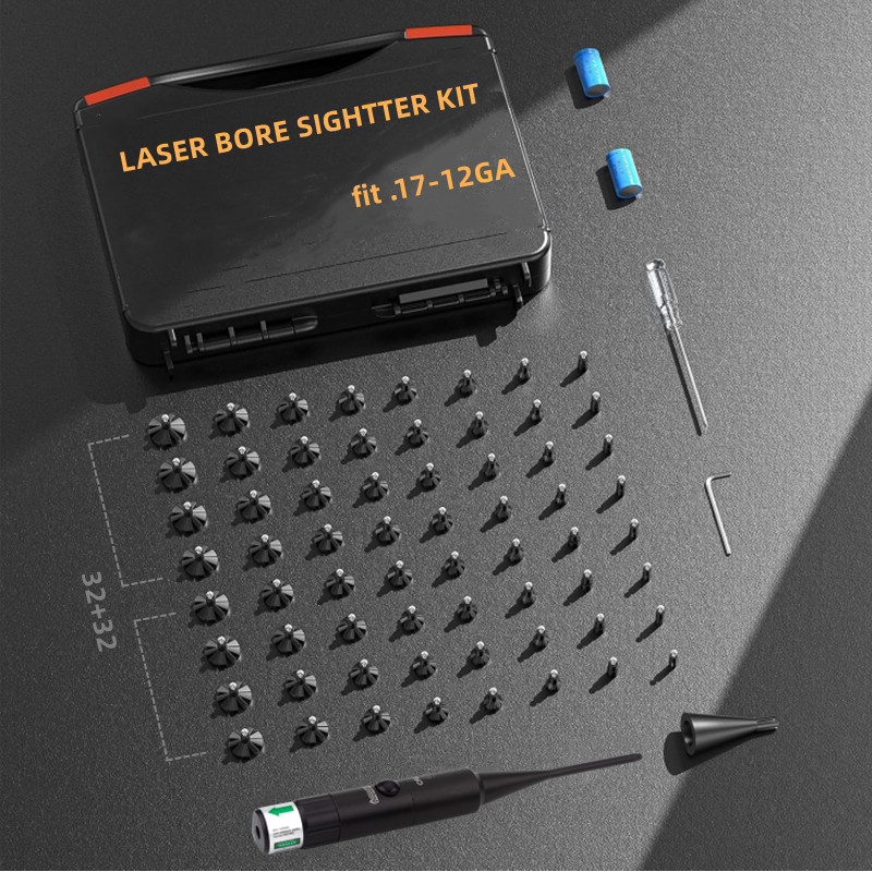Laser Boresighter Kit - Uniwersalny zestaw do kolimacji laserowej .177