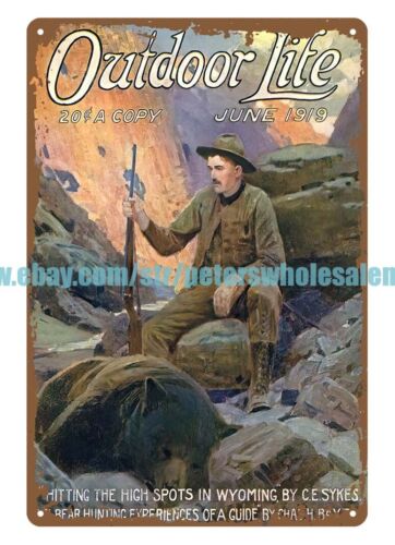 Outdoor Hunting Pictures - 1919 Życie na świeżym powietrzu, karabin