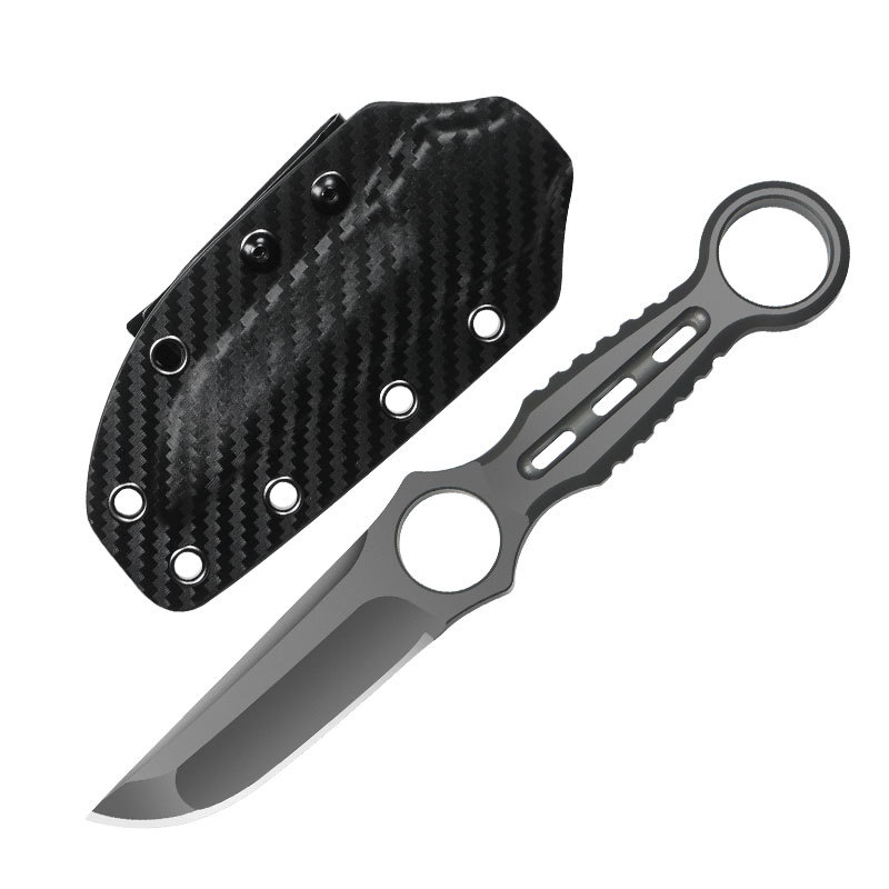 Outdoor Hunting Gifts - TRSKT Fajny Nóż Kieszonkowy z Ostrzem