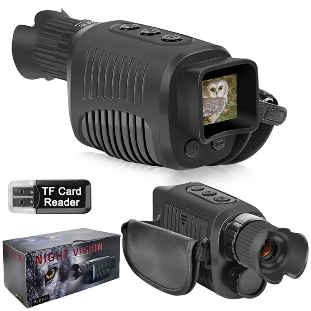Hunting Outdoor Camera - Monokularowe urządzenie noktowizyjne 1080P HD kamera