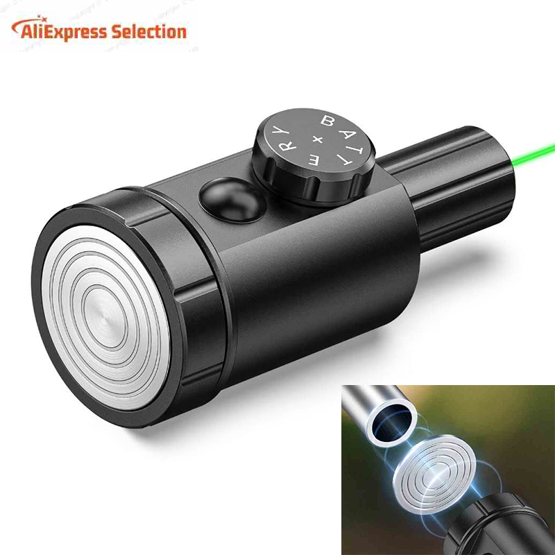 Laser Boresighter Kit - Celownik magnetyczny do lufy, zielony celownik
