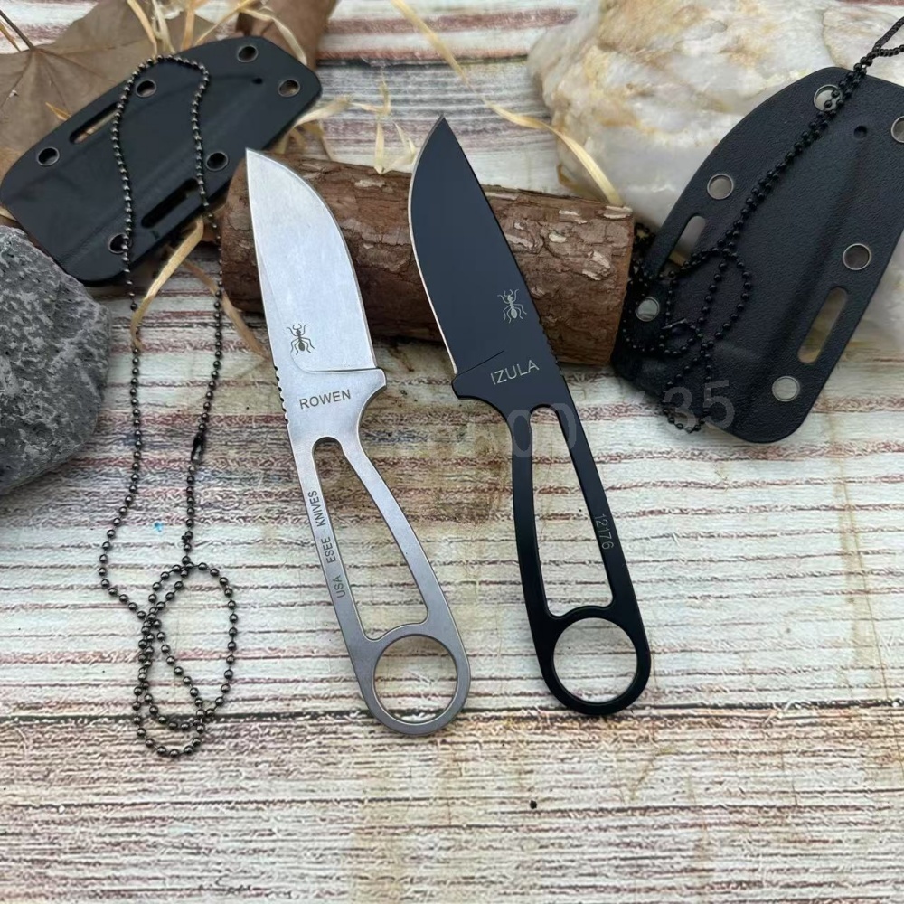 Outdoor Hunting Gifts - Nóż prosty IZULA o wysokiej wytrzymałości,