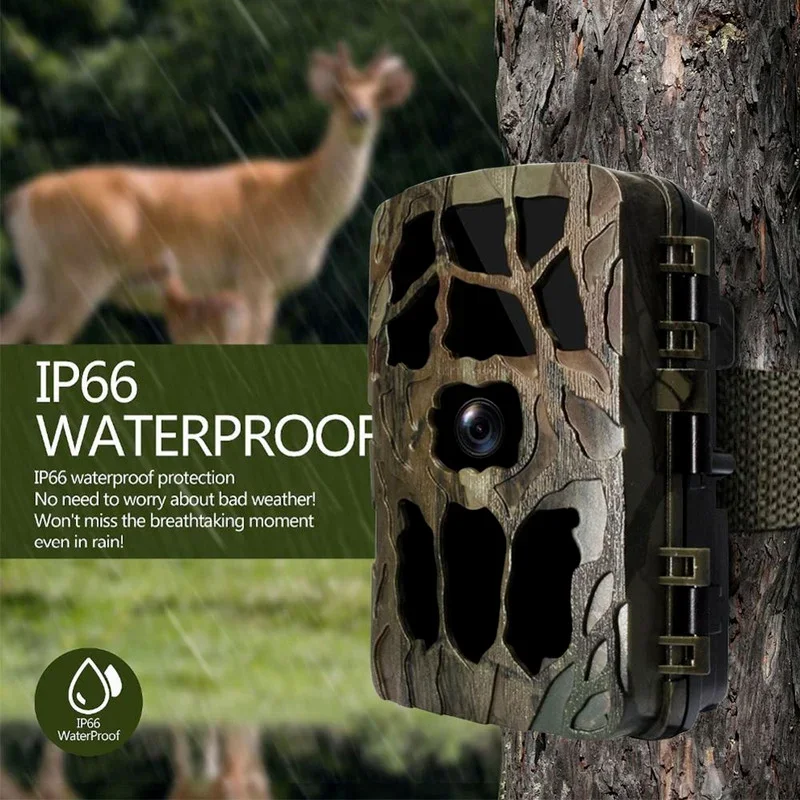 Hunting Outdoor Camera - H982 IP66 wodoodporna 4K zewnętrzna kamera