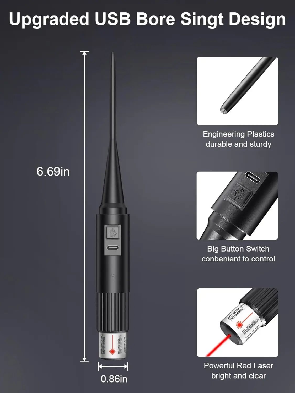 Akumulatorowy laserowy kolimat – Laser Boresighter Kit recenzja i cena