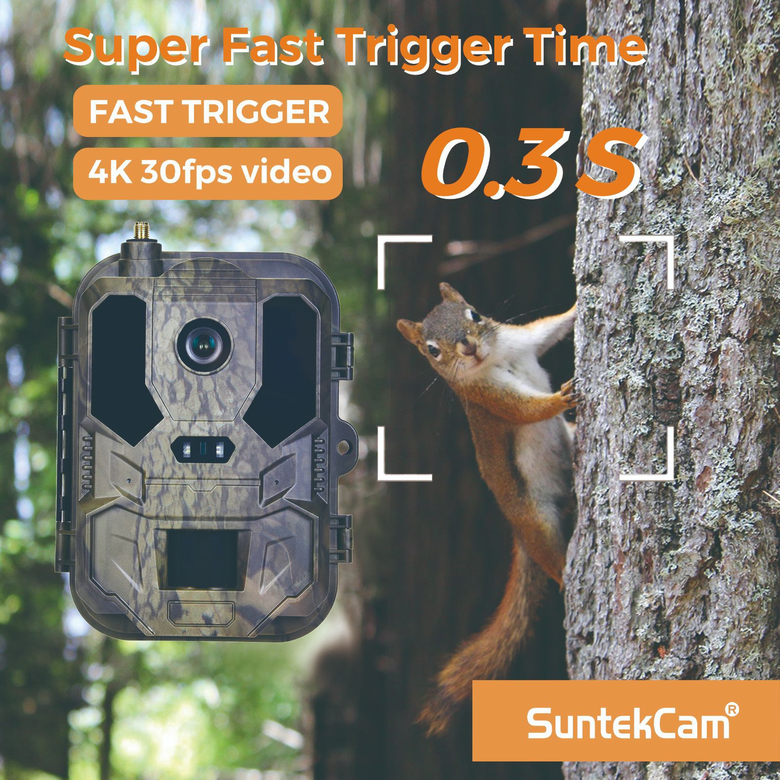 Zewnętrzna kamera 4K z nagrywa – Hunting Outdoor Camera recenzja i cena