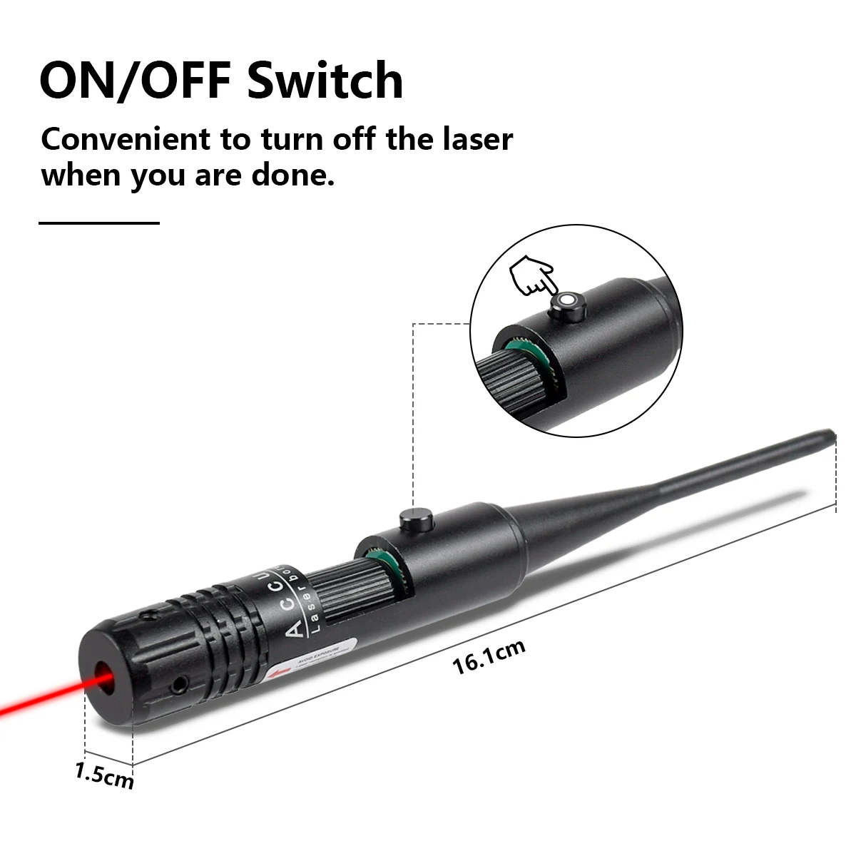 Zestaw celownika laserowego z  – Laser Boresighter Kit recenzja i cena