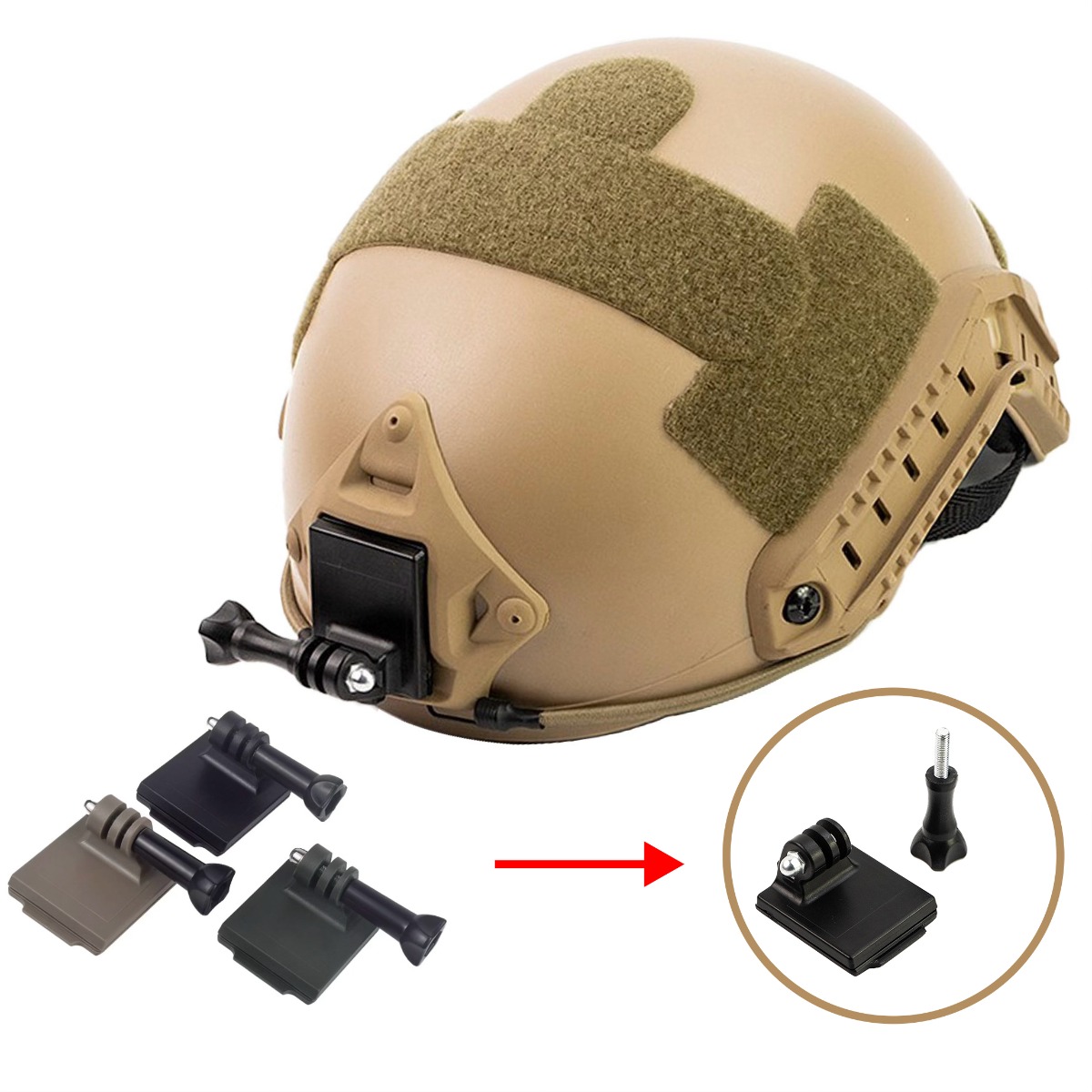 Adapter do hełmu taktycznego F – Hunting Outdoor Camera recenzja i cena