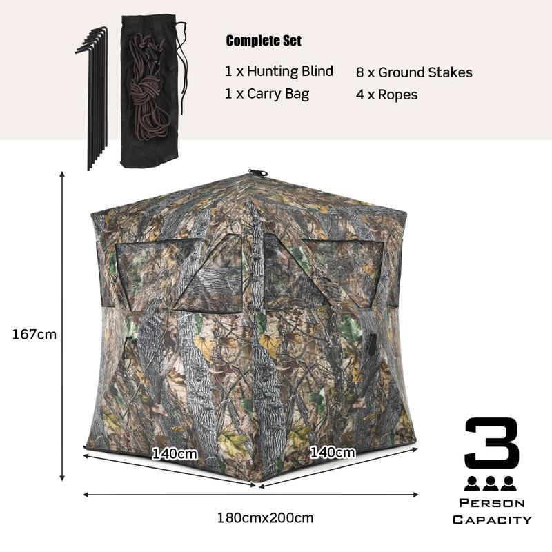 Przenośna budka myśliwska z ko – Hunting & Outdoor Supplies Carterton recenzja i cena