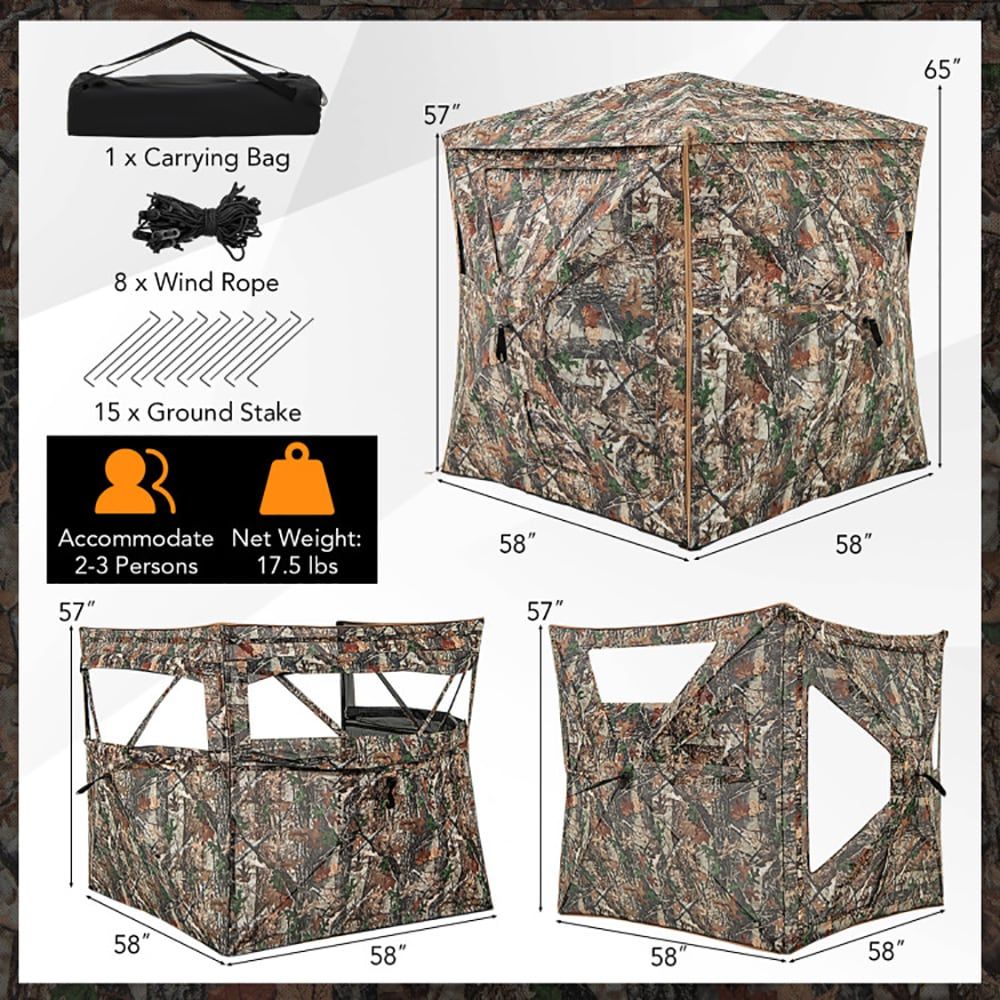 5-w-1 Odłączana budka myśliwsk – Hunting & Outdoor Supplies Carterton recenzja i cena