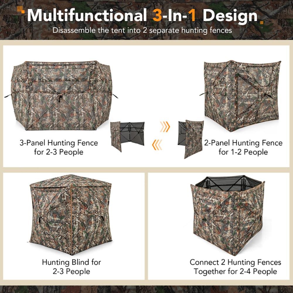5-w-1 Odłączana budka myśliwsk – Hunting & Outdoor Supplies Carterton recenzja i cena