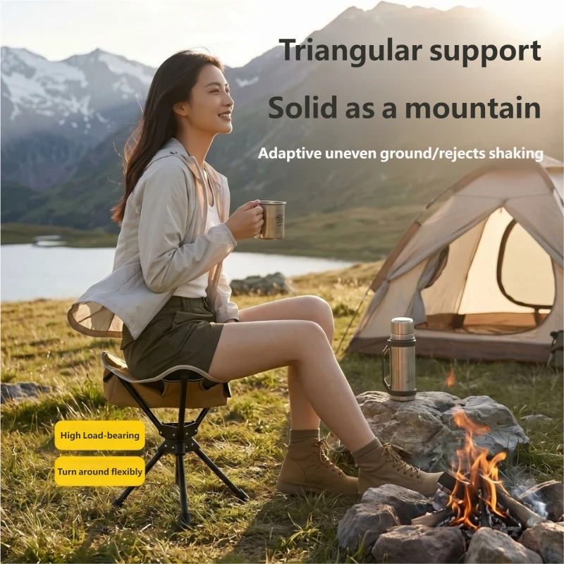 360 °   Składany, ultralekki,  – Hunting And Fishing Outdoor Chairs recenzja i cena