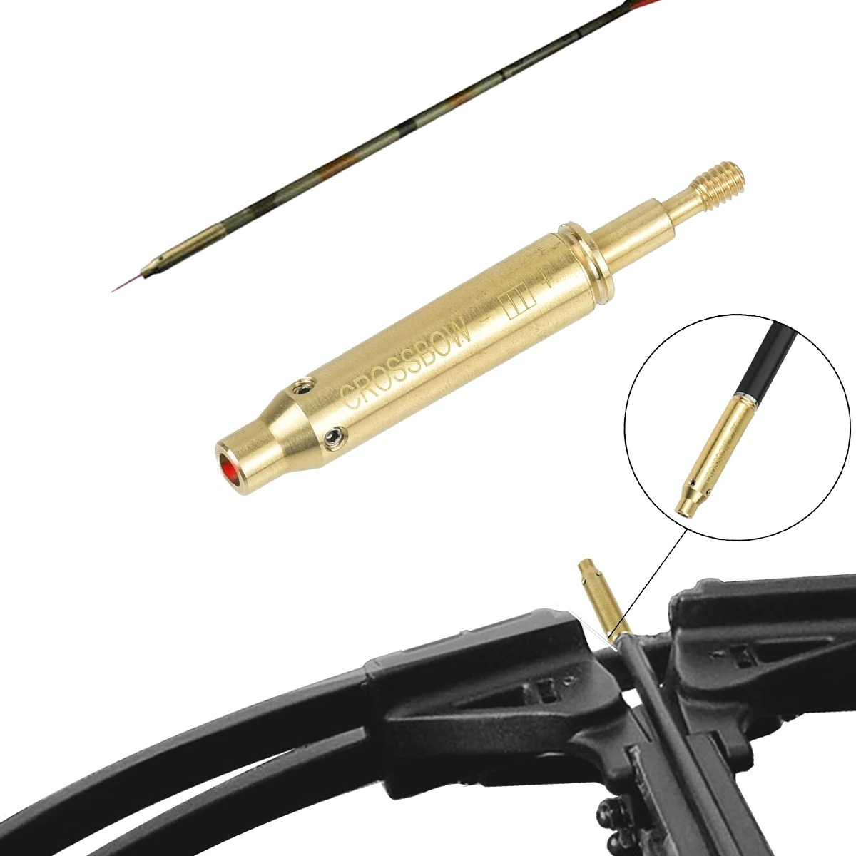 Taktyczny celownik do łuku kus – Laser Boresighter Kit recenzja i cena