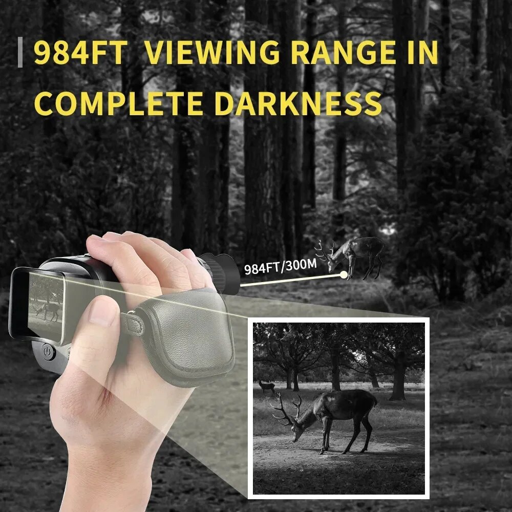 Monokularowe urządzenie noktow – Hunting Outdoor Camera recenzja i cena