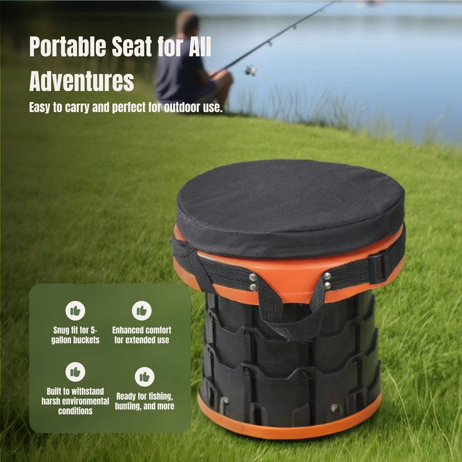 Obrotowe krzesło wędkarskie 36 – Hunting And Fishing Outdoor Chairs recenzja i cena
